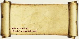 Tanja Pejaković vizit kartica